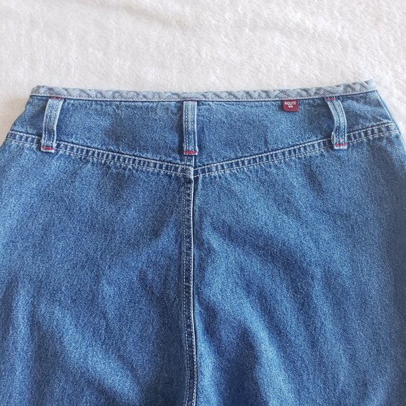 ROUTE 66 Embroidered Mid Rise Women's Capri Jeans SZ 5/6 - Picture 11 of 15